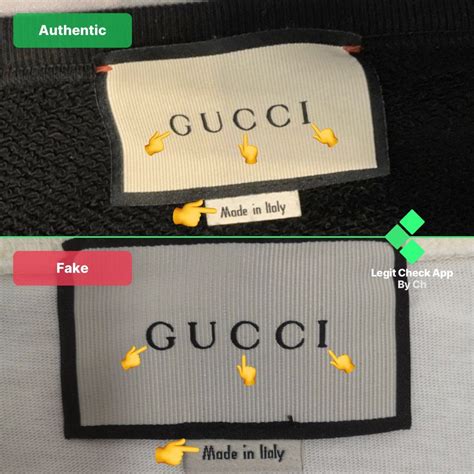 real gucci tag vs fake in a scarf|how to authenticate gucci scarf.